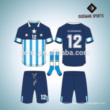 Full set latest design cotton training wear soccer uniform